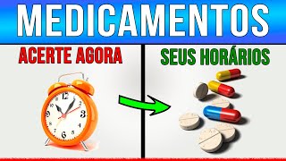 HORÁRIO CORRETO PARA TOMAR REMÉDIOS PARA DIABETES [upl. by Alimhaj225]