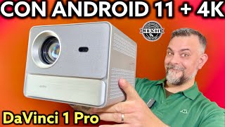 Economico ma molto valido Proiettore con smart TV android e con 4K netfix ecc Wanbo DaVinci 1 Pro [upl. by Rimaa]