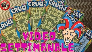 CRUCIJOLLY IL VIDEO SETTIMANALE ❤️🤑grattaevinci grattaevincioggi [upl. by Ennahteb]