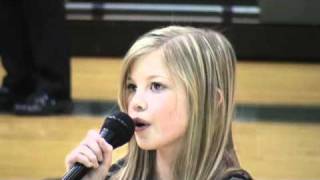 National Anthem  Creekview Highschool Senior Boys Basketball Game February 2011 [upl. by Asaeret]