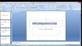 How to configure IPV6 in rhel [upl. by Lyle]