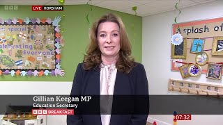 Gillian Keegan MP On BBC Breakfast 02042024 [upl. by Berners]