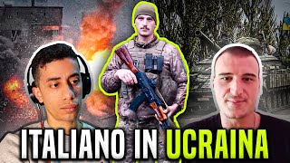 ITALIANO racconta la sua esperienza al FRONTE in UCRAINA [upl. by Nerraf]