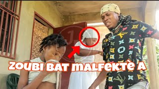 Zoubi kanpe pou pitit li😰 malfektè a pran anpil bwa🥳🥳 chovik comedy drama funny Jamesprank [upl. by Ennairam]