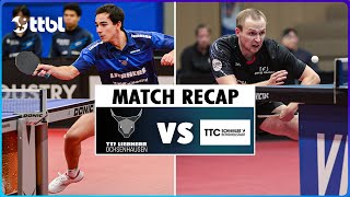 OCHSENHAUSEN vs BERGNEUSTADT Tischtennis Bundesliga Recap  2024 Matchday 8 [upl. by Tiertza]