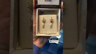 simply super gold👌 earring design 😍goldearrings mohanbhoomifashionchannel [upl. by Avahc]