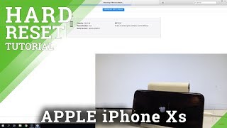 How to Restore iPhone Xs  Hard Reset  Restore Defaults by iTunes [upl. by Ganny]