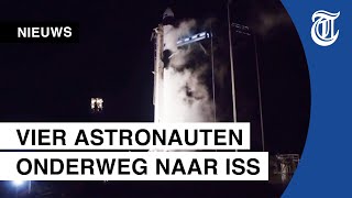 Hier lanceert SpaceX tweede bemande ruimtevlucht [upl. by Kovar469]