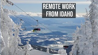 Working remotely from a Cabin in Sandpoint Idaho  FULL Movie [upl. by Eolande]