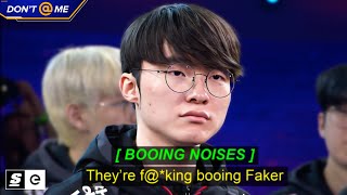 Faker Got Booed [upl. by Antony521]