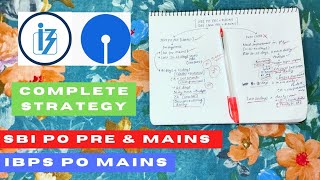 SBI PO amp IBPS PO MAINS COMPLETE STRATEGY 🔥 [upl. by Otrebcire754]