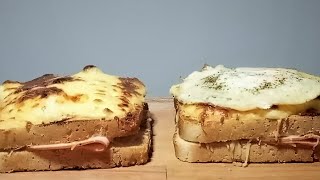 RECETTE DE CROQUE MONSIEUR RAPIDE ET SIMPLE AU FOUR [upl. by Tandy]