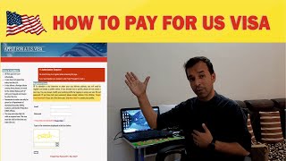 How to Pay For US Visa I USA Visa I Step By Step Guide I US Visa Appointment India [upl. by Akinet]