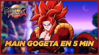 DBFZ GUÍA  APRENDE COMO USAR A GOGETA SSJ4  Dragon ball fighterz tutorial [upl. by Noyart]