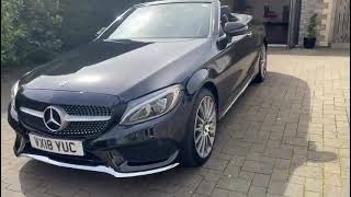 2018 Mercedes C220d AMG Line premium plus Cabriolet 4Matic [upl. by Paza]