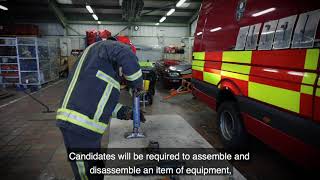 Firefighter Selection Tests  Equipment Assembly [upl. by Mcdonald]