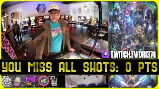 Stern Pinball John Wick Premium Not moving the meter Streamed from Lynns Arcade [upl. by Enelram]