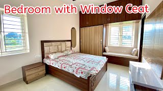 Master Bedroom with Fully Furnished  10x16size  Wooden Coat Wardrobes TV Unit Dressing Table [upl. by Noitsuj239]