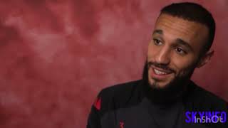 Noussair Mazraoui preMatch Interview ahead Twente Game [upl. by Aicener]