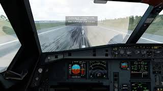 XPlane 12 Jardesign a330200 Landing in Guadeloupe 4K [upl. by Chaworth]