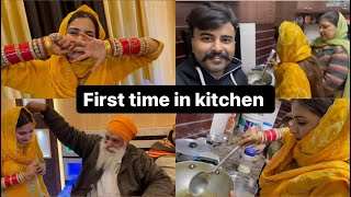 Prabh Kaur After Marriage Cooking With Family amp Nishan Khehra [upl. by Buttaro256]