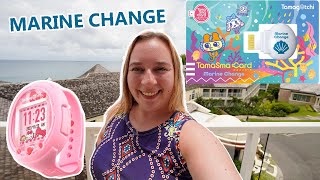 Tamagotchi Smart Marine Change Review from a Caribbean island 🐠🐠 [upl. by Tabber]