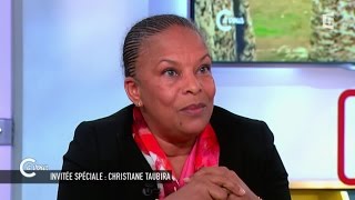 Christiane Taubira expose ses mesures contre le djihadisme  C à vous  23032015 [upl. by Stillmann]