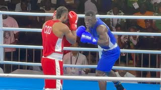 African Games 2023 Ghana vs Congo Boxing🥊 Fierce Fght Ended in Sadness for Bukom Fans as Tetteh… [upl. by Kennith764]