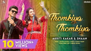 Thomkiya Thomkiya Official Music Video Akriti Kakar  Shaan  Suvam Manoj  Hindi Bangla Pujo Song [upl. by Abie]