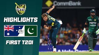 Australia v Pakistan  First T20I  T20I Series 202425 [upl. by Ayahs661]