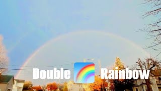 Double 🌈 Rainbow Gods Creation TGIFASTINFRIYAY FAITHSTRUCTURE GOD2024 CHRIST2024🌏SAVIOR [upl. by Antoinette]