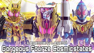 GORGEOUS FOURZE COSMICSTATES HENSHIN SOUND  KAMEN RIDER LEGENDARY LEGEND [upl. by Florencia]