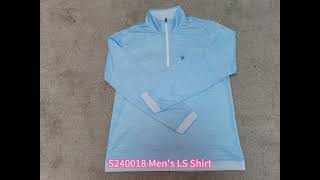 S240018 Mens LS Shirt [upl. by Nwahsirhc]