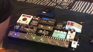 pedalboard build Voodoo lab PX 8 H9 M5 and more [upl. by Paymar]