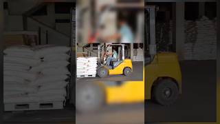 Loading Truck With Forklift  Forklift Loading Truck  Forklift Driver In Warehouse [upl. by Yengac]