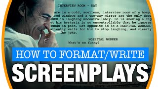 How to write and format screenplays like a pro Script writing tips and tricks [upl. by Cristen]