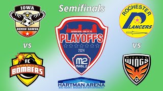 MASL 2 Playoffs  Saturday [upl. by Kreiker]