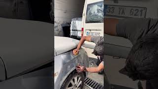 Sulu zımpara işlemi automobile detailes india cardetailling satisfying carcraftautodetailing [upl. by Ettenna]