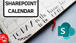 Create a Calendar from SharePoint List [upl. by Driscoll]