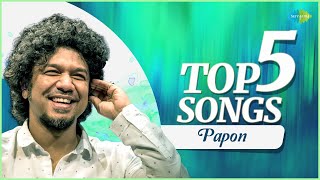 Top 5 Papon Songs  Maula  Ek Pyar Ka Nagma Hai  Rimjhim Gire Saawan  Best of Papon Playlist [upl. by Haseena358]