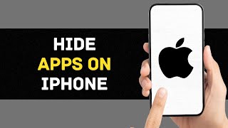 How to Hide Apps on iPhone Full guide [upl. by Aleuqahs]