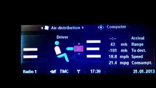 BMW e60 Climate control [upl. by Ilahsiav]