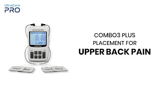 Upper Back Pain Relief Combo3 Plus Electrode Placement Guide for IFTIF EMS TENS RUSS Therapy [upl. by Emilio630]