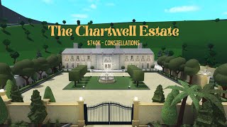 The Chartwell Estate  740k  Bloxburg  Constellations [upl. by Benyamin]