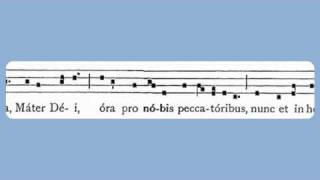 Ave Maria Antiphon Simple tone [upl. by Edac]