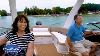 Crownline Boats A Quick Look at the 2019 Crownline E255 XS [upl. by Ahsemo]