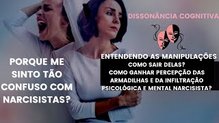 Como entender toda a manipulação narcisista Como sair do jogo psicológico e da confusão mental [upl. by Odysseus974]