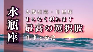 🌙♒️水瓶座🌟つらかった事がしあわせに変わります。あなたのことを信じましょう。未来に咲く大きな花。🌟しあわせになる力を引きだすタロットセラピー [upl. by Annuahsal]