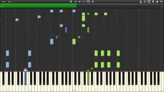 Synthesia Jinguji Ren  Orange Rhapsody Piano Uta no Princesama [upl. by Einafit]