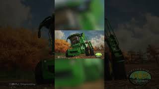 JD Hillco Combine fs22 farmsimnews [upl. by Bick]